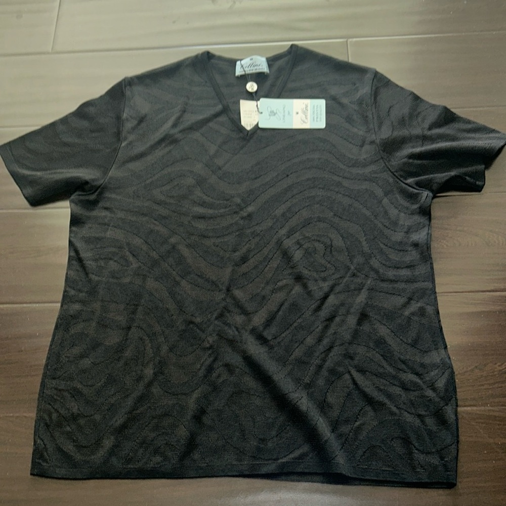 Lineapiu Cellini Made in Italy Viscosa Top Quality Women’s Top - NWT